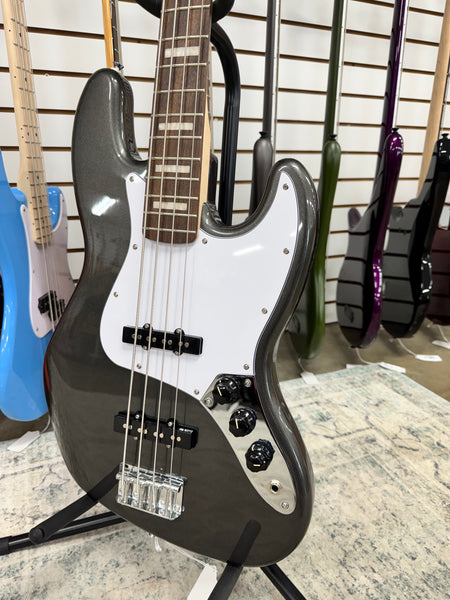 Squier Affinity Active Jazz Bass - Charcoal Frost Metallic