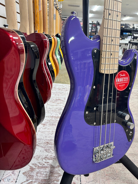 Squier Limited Edition Sonic Bronco Bass - Ultraviolet