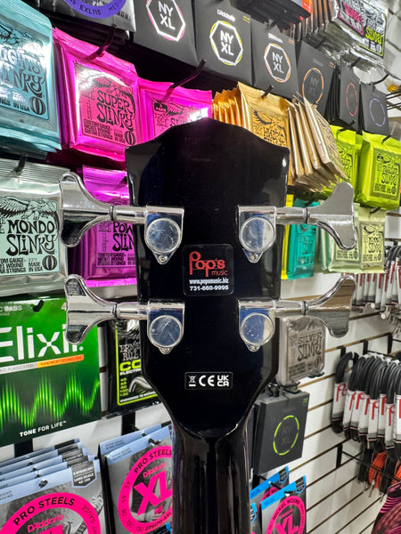 Fender CB-60SCE Acoustic-Electric Bass - Black