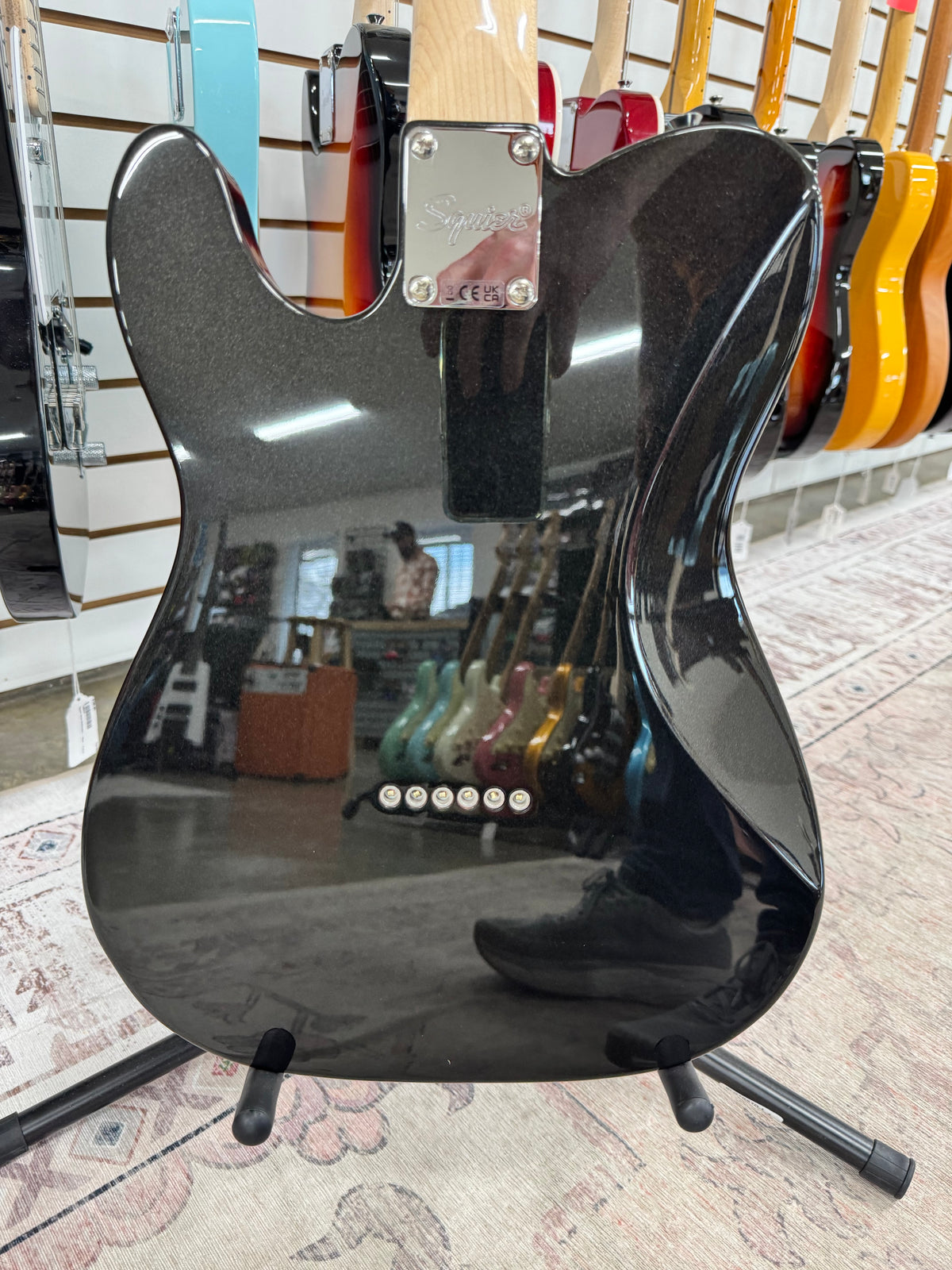 Squier Paranormal Esquire Deluxe - Metallic Black