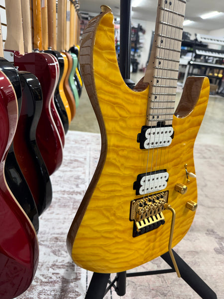 Charvel Pro-Mod DK24 HH FR - Dark Amber