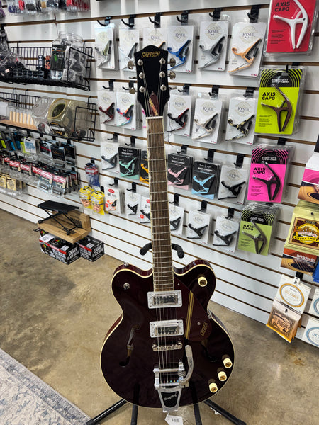 Gretsch G2604T Limited Edition Streamliner Rally II Center Block - Two-Tone Oxblood / Walnut Stain