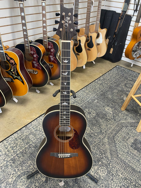 PRS SE P20E Tonare Parlor Acoustic Electric - Tobacco Sunburst