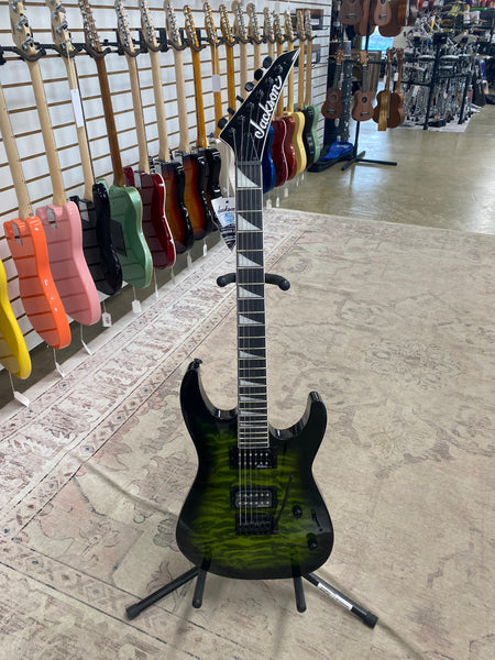Jackson JS Series Dinky JS20 DKQ 2PT - Transparent Green