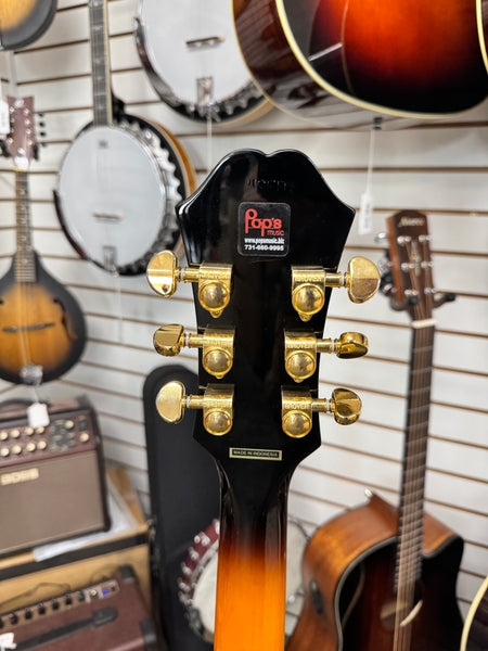 Epiphone J-200 EC Studio - Vintage Sunburst