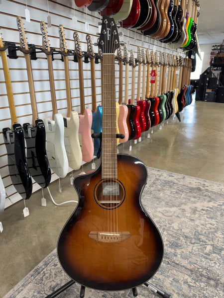 Breedlove Discovery S Concert CE Left-Handed - Edgeburst - B Stock