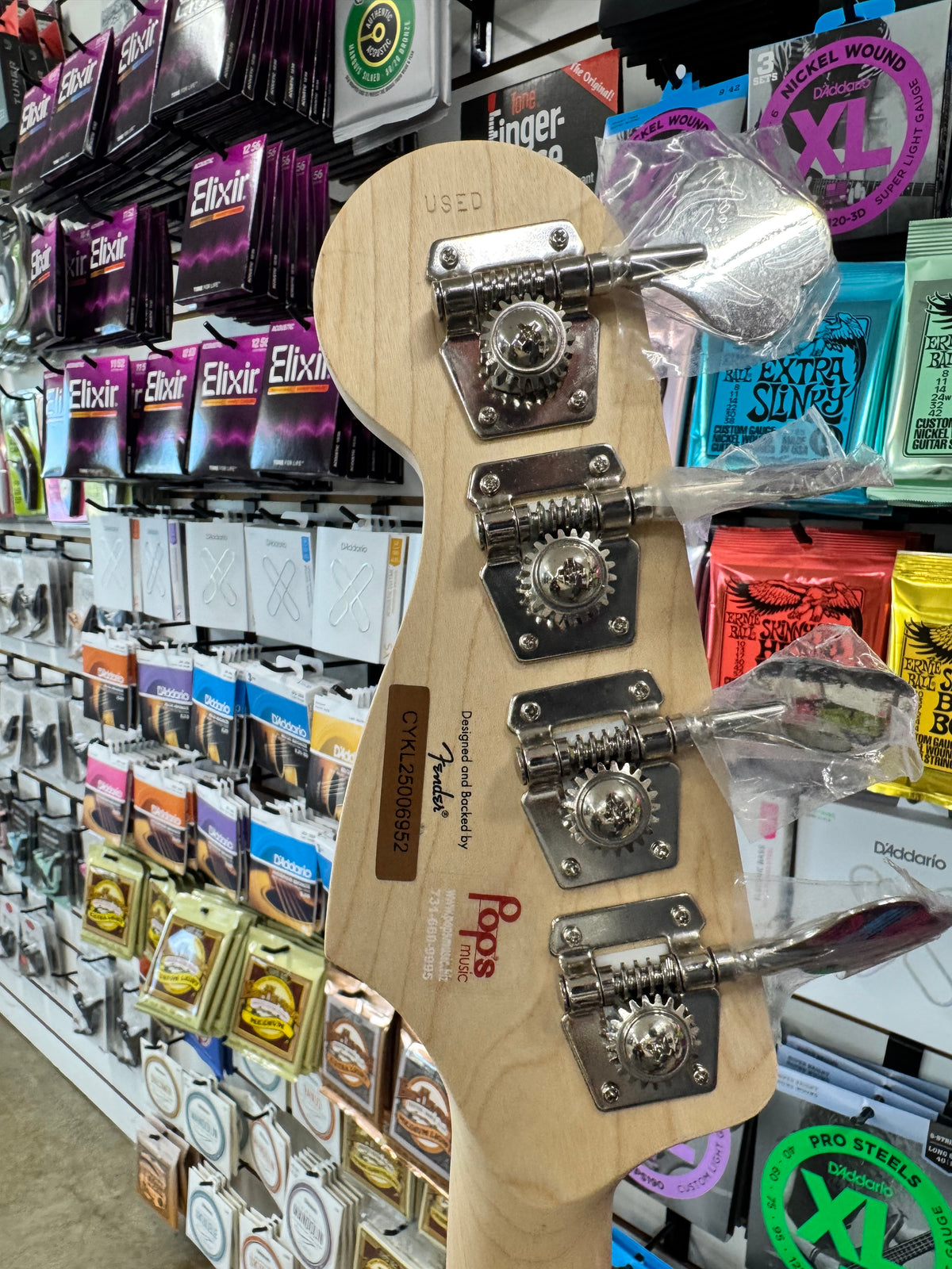 Squier Affinity Jaguar Bass H - Charcoal Frost Metallic