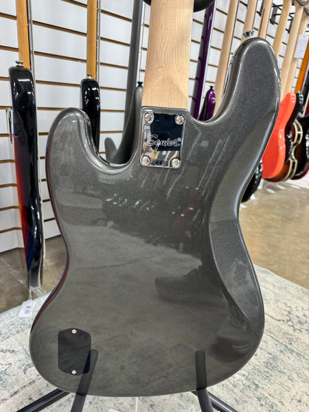 Squier Affinity Active Jazz Bass - Charcoal Frost Metallic