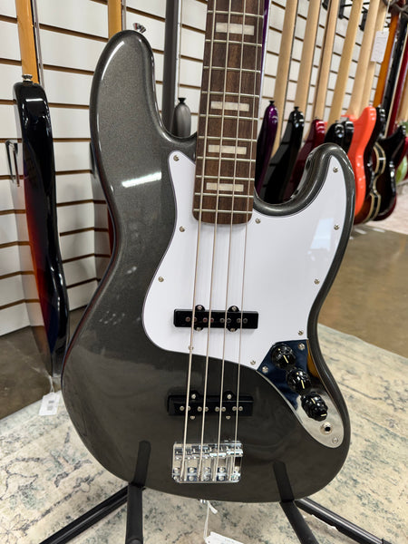 Squier Affinity Active Jazz Bass - Charcoal Frost Metallic