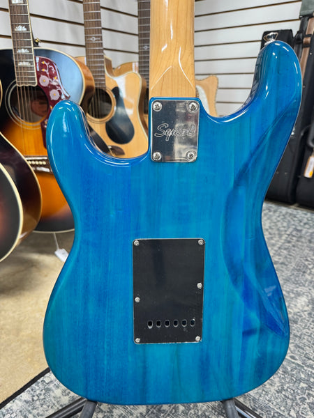 Squier FSR Classic Vibe 70s Stratocaster Maple Fingerboard - Sapphire Blue Transparent