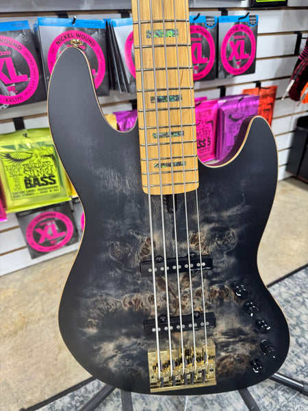 Sire Marcus Miller V10 5-String - Transparent Black Satin