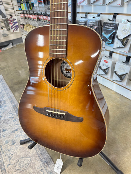 Fender California Traditional Series Malibu Classic - Aged Cognac Burst