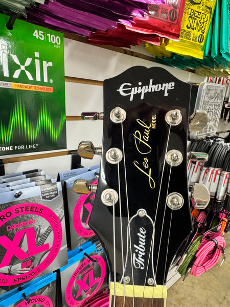 Epiphone Les Paul Tribute Plus - Ebony Burst