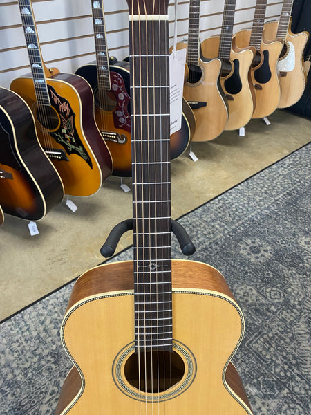 Alvarez AF60 Herringbone Acoustic Guitar - Natural