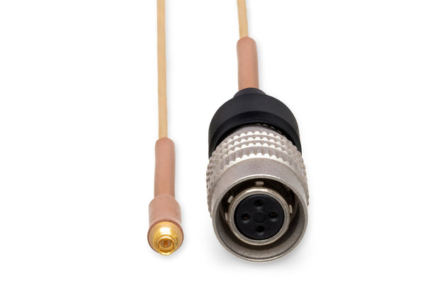 Mogan CABLE-BG-2AT Mogan Earset Cable - Beige - Audio Technica - 2mm Diameter Cable