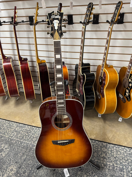 D'Angelico Premier Lexington Dreadnought - Iced Tea Burst - B Stock