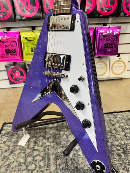 Epiphone Flying V - Purple Sparkle