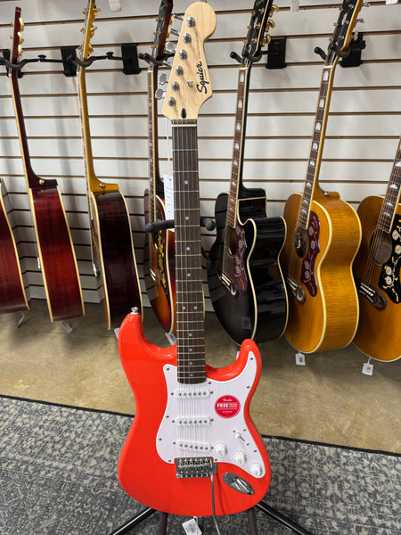 Squier Limited Edition Sonic Stratocaster - Fiesta Red - B Stock