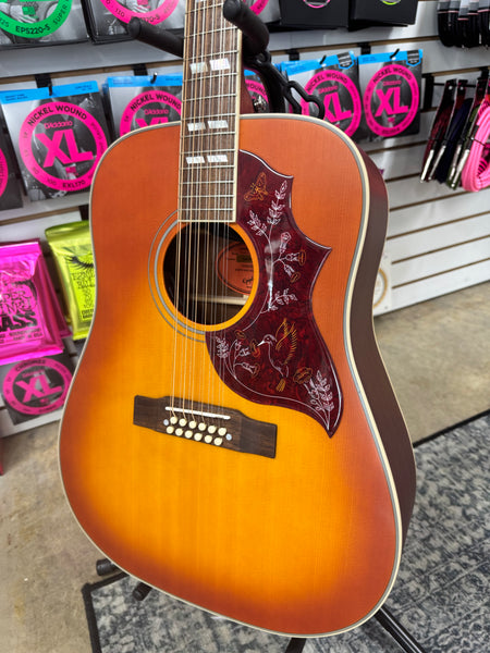 Epiphone Hummingbird 12-String - Cherry Sunburst
