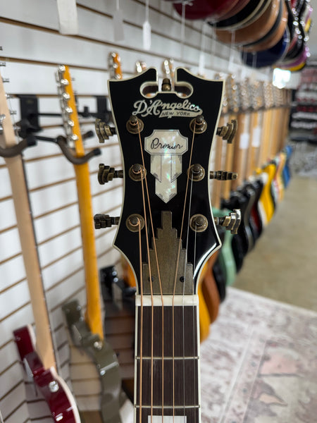 D'Angelico Premier Tammany with Electronics - Iced Tea Burst - B Stock