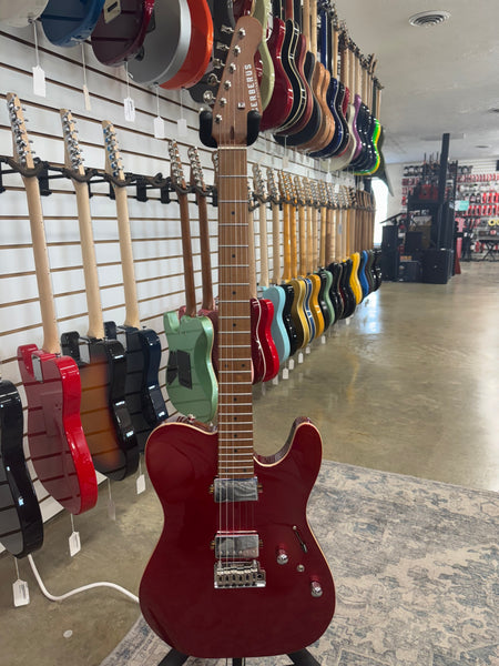 Cerberus Hermes 6VT Electric Guitar - Red Sparkle - B Stock