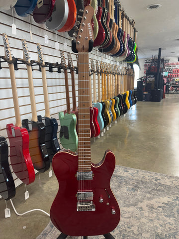 Cerberus Hermes 6VT Electric Guitar - Red Sparkle - B Stock
