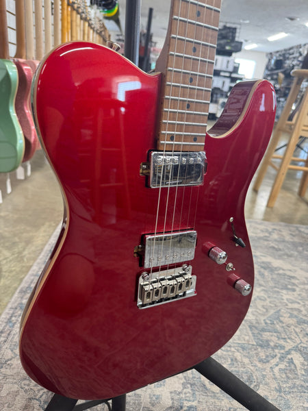 Cerberus Hermes 6VT Electric Guitar - Red Sparkle - B Stock
