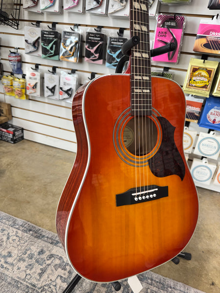 Epiphone Hummingbird Artist - Faded Cherry