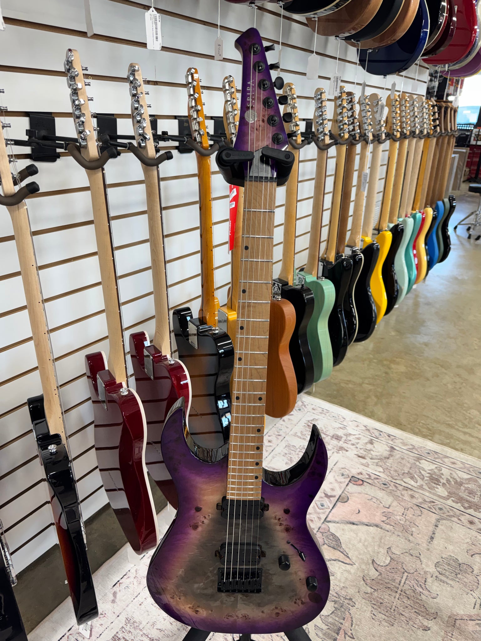 Spira S-450TPP Electric Guitar - Transparent Purple - Used