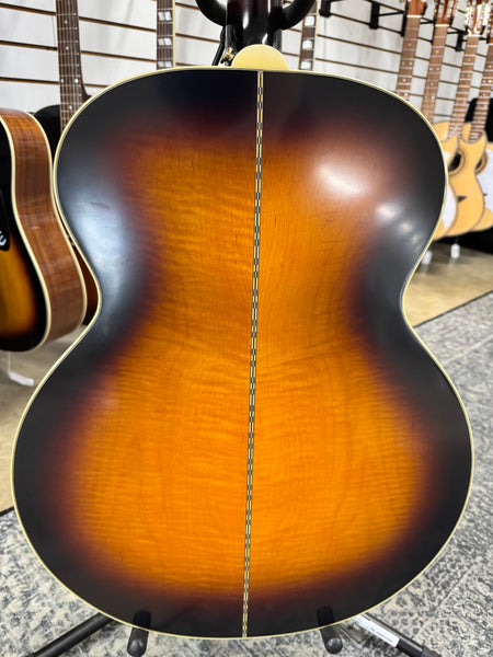 Epiphone J-200 Acoustic Electric Guitar - Aged Vintage Sunburst Gloss