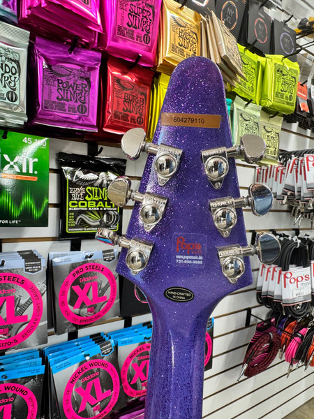 Epiphone Flying V - Purple Sparkle