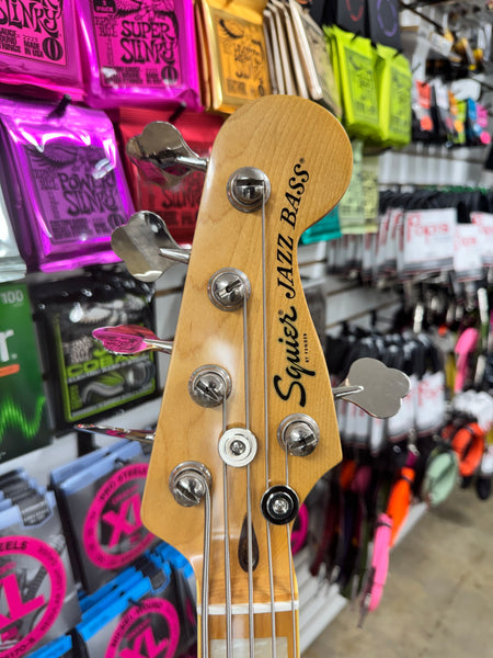 Squier Classic Vibe Active '70s Jazz Bass V - Ocean Turquoise