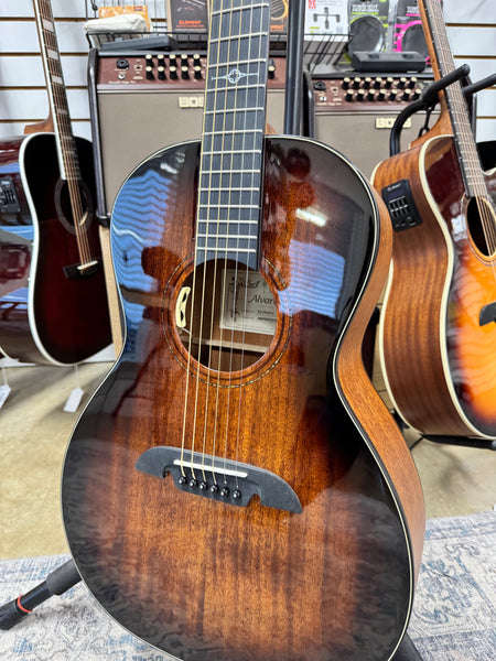 Alvarez AMP660ESHB Acoustic Electric Parlor Guitar - Shadowburst - Used