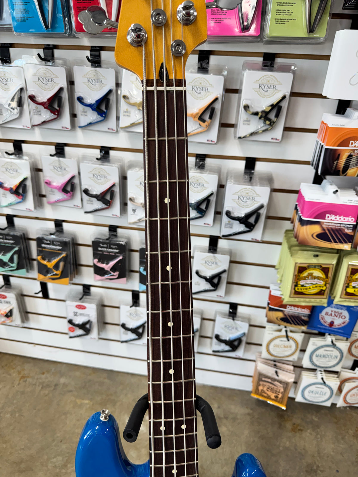 Fender Player II Modified Active Jazz Bass V with Rosewood Fretboard - Electric Blue