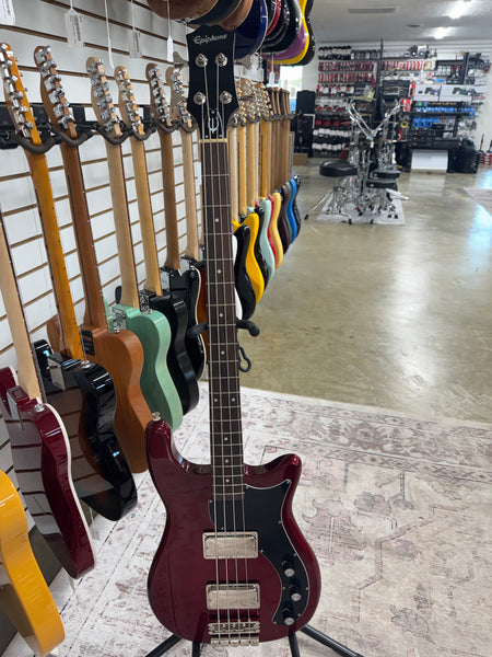 Epiphone Embassy Bass - Sparkling Burgundy - B Stock