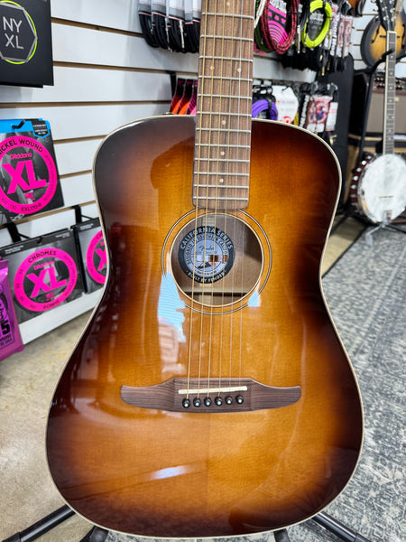 Fender California Traditional Series Malibu Classic - Aged Cognac Burst