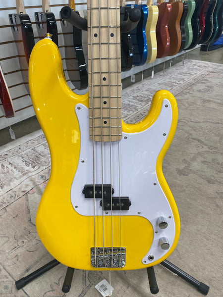 Squier Limited Edition Sonic Precision Bass - Graffiti Yellow