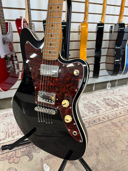 Jet JJ-350BK Offset Electric Guitar - Black