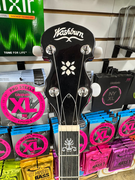 Washburn Americana B10 5-string Resonator Banjo
