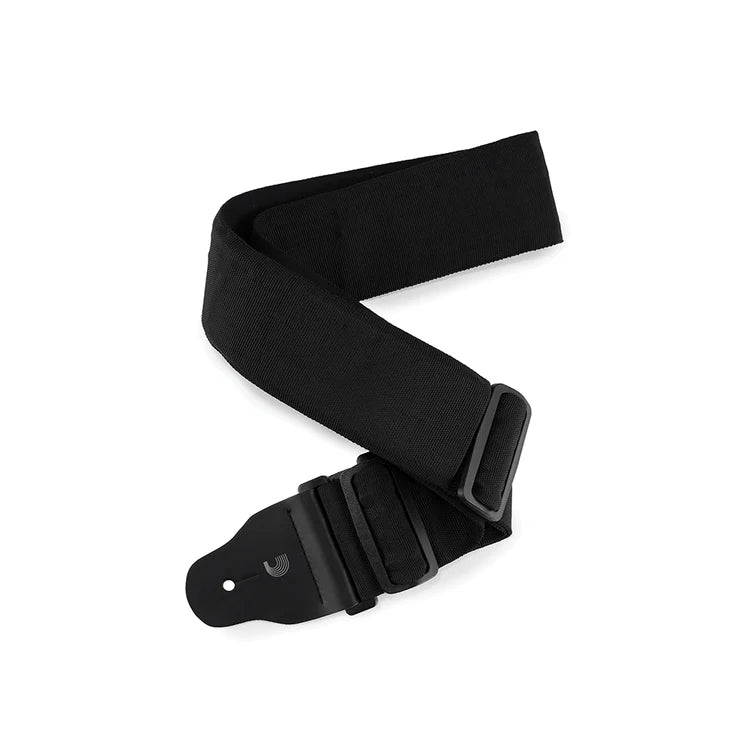D’Addario 74T000 3" Polypro Padded Bass Guitar Strap - Black