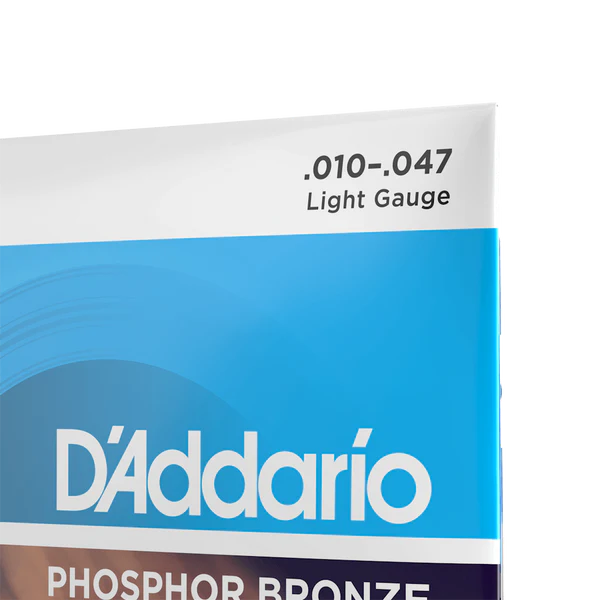 D'Addario EJ38 10-47 Light 12-String Acoustic Guitar Strings