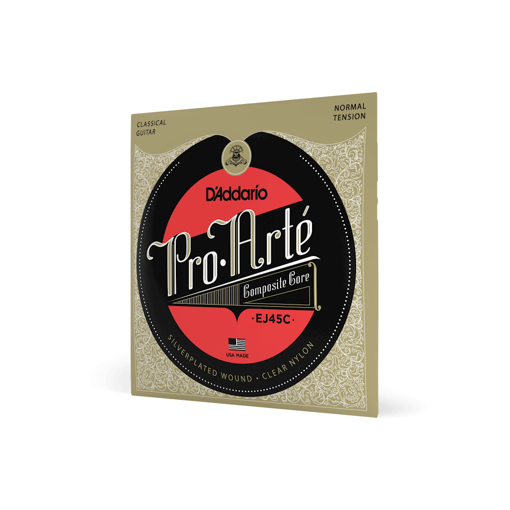 D'Addario EJ45C Pro-Arte Composite Classical Guitar Strings Normal Tension Standard