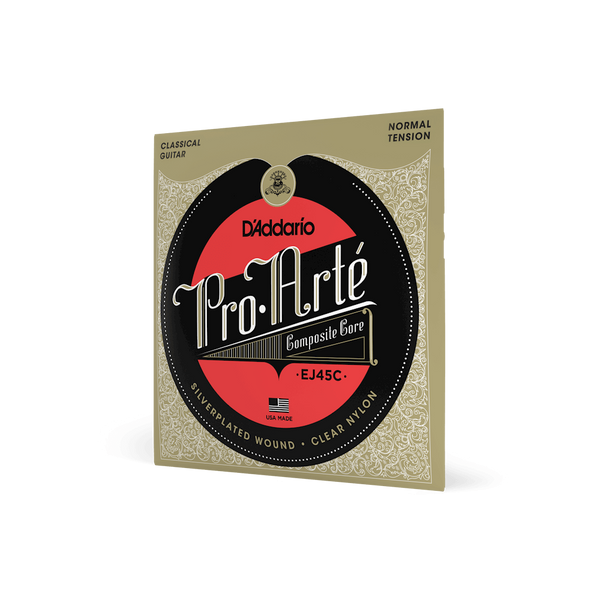 D'Addario EJ45C Pro-Arte Composite Classical Guitar Strings Normal Tension Standard