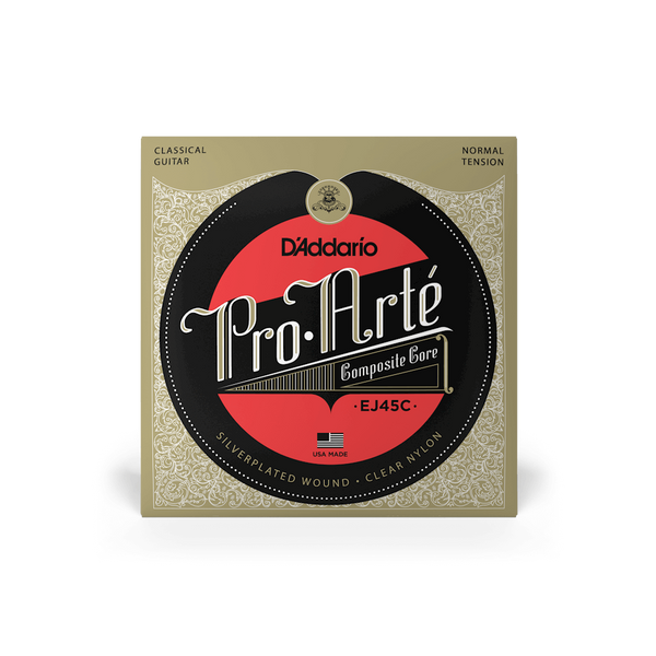 D'Addario EJ45C Pro-Arte Composite Classical Guitar Strings Normal Tension Standard