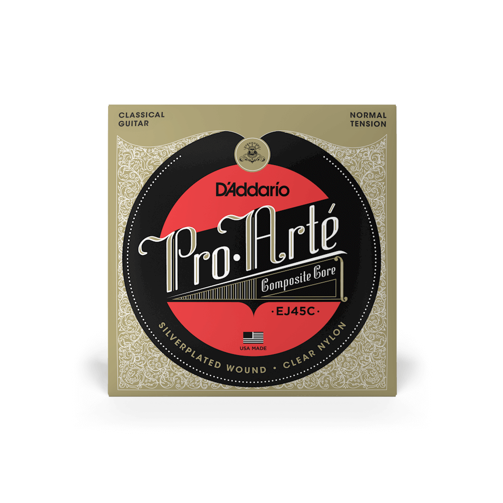 D'Addario EJ45C Pro-Arte Composite Classical Guitar Strings Normal Tension Standard