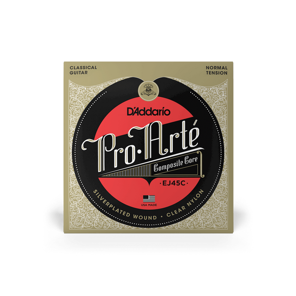 D'Addario EJ45C Pro-Arte Composite Classical Guitar Strings Normal Tension Standard