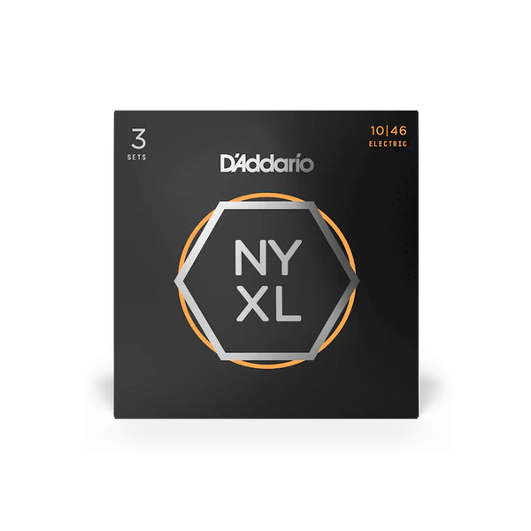 D'Addario NYXL1046-3P Regular Light Electric Guitar Strings 3-Pack