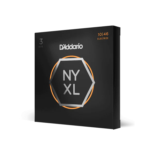 D'Addario NYXL1046-3P Regular Light Electric Guitar Strings 3-Pack