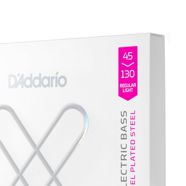 D'Addario XSB45130 45-130 Regular Light, Long Scale Coated Bass Strings
