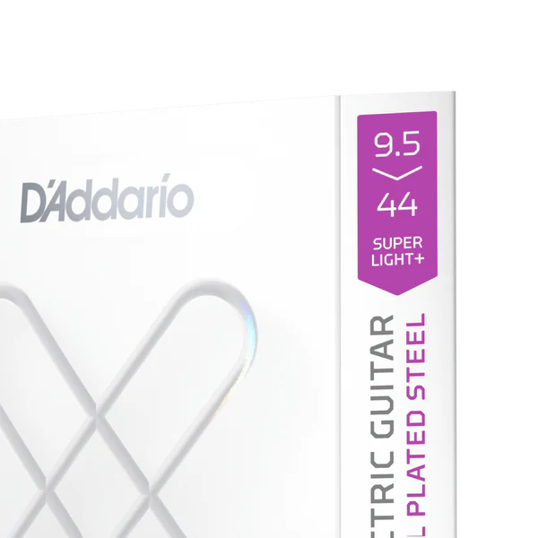 D'Addario XSE09544 XS Nickel Plated Steel Super Light Plus - 9.5-44